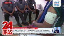 4 BJMP escort ng Chinese na ibabalik sa preso, pinagitnaan ng 2 sasakyan at binaril ng 6 tao | 24 Oras