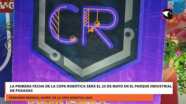 La primera fecha de la Copa Robótica será el 23 de mayo en el Parque Industrial de Posadas