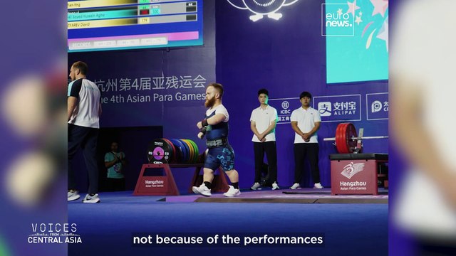 David Degtyarev: How Kazakhstan’s para powerlifting champion is inspiring a generation