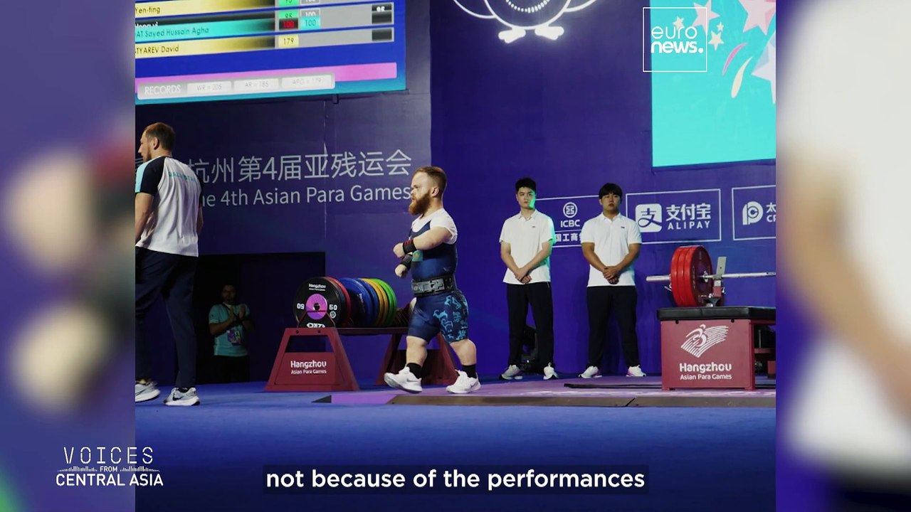 David Degtyarev: How Kazakhstan’s para powerlifting champion is inspiring a generation