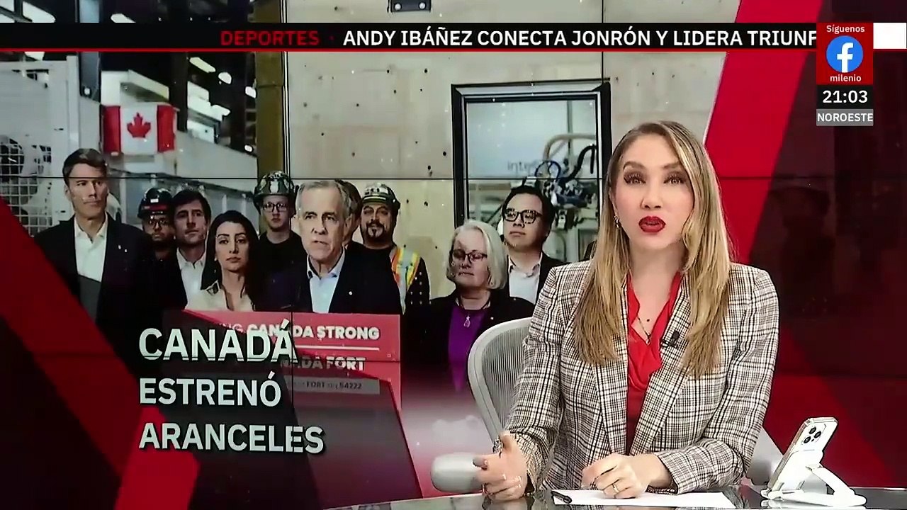 Canadá impone sanciones del 25 por ciento a autos y autopartes de Estados Unidos