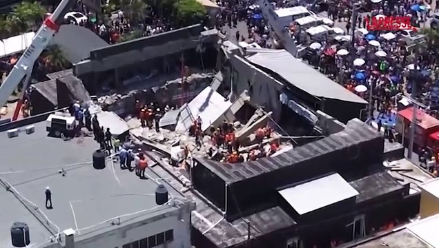 Santo Domingo, crolla il tetto della discoteca Jet Set: le immagini dall'alto