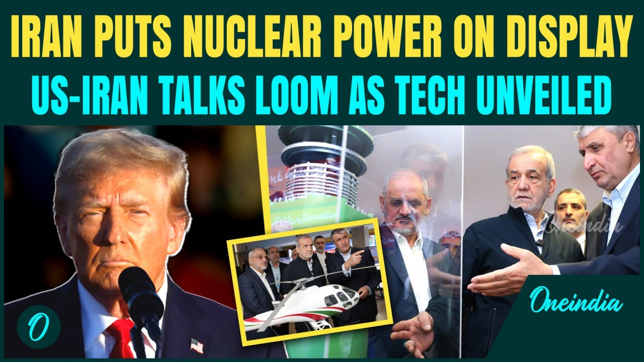 Iran Flaunts Nuclear Progress Ahead of Crucial U.S. Talks, Pezeshkian Tours Tech Exhibition | Watch