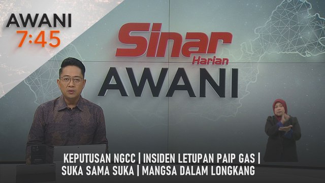 AWANI 7:45 [9/4/2025] – Keputusan NGCC | Insiden letupan paip gas | Suka sama suka | Mangsa dalam longkang
