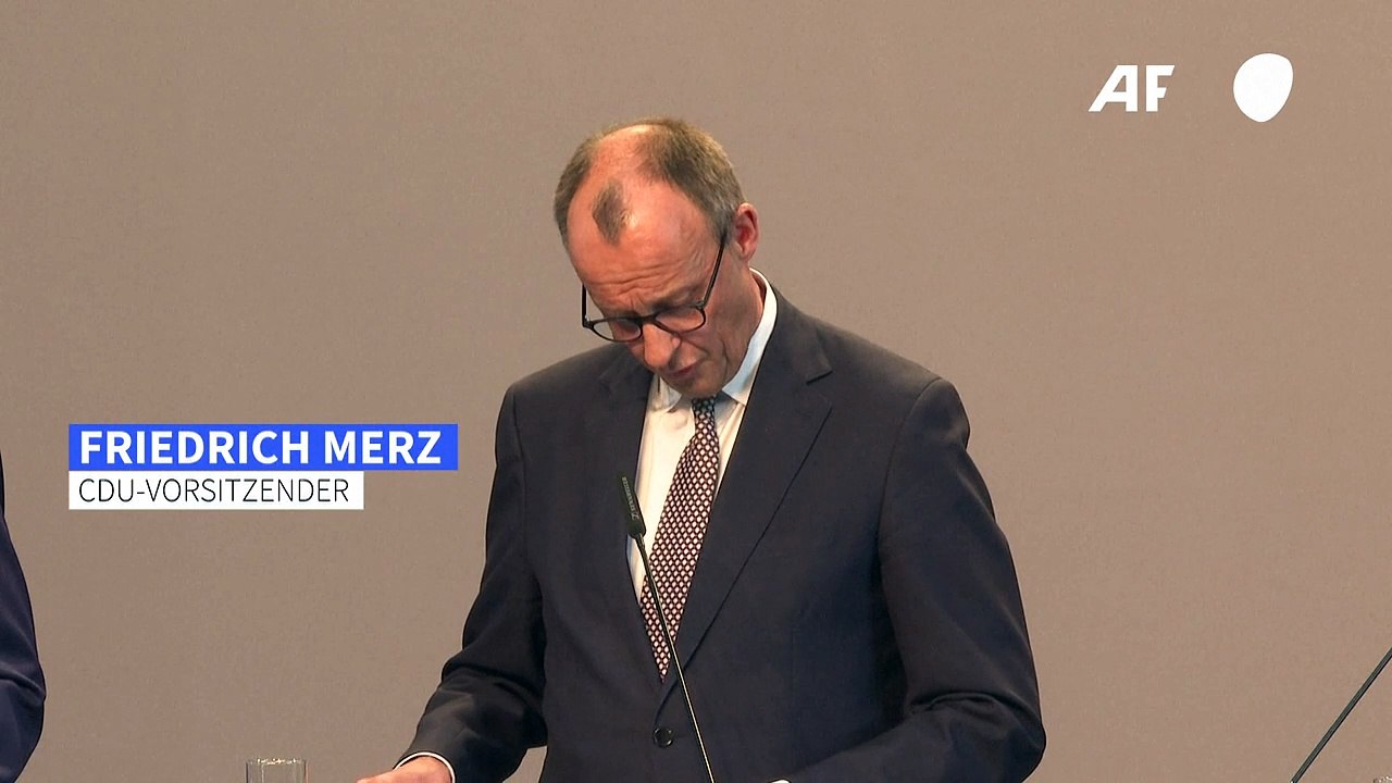 Merz: 'Deutschland bekommt eine handlungsstarke Regierung'