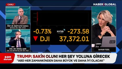 ABD'de borsalar düşüşle açıldı, Trump'tan 'sakin olun' mesajı geldi