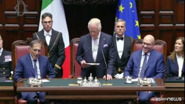 Re Carlo alla Camera in italiano: spero di non rovinare lingua di Dante