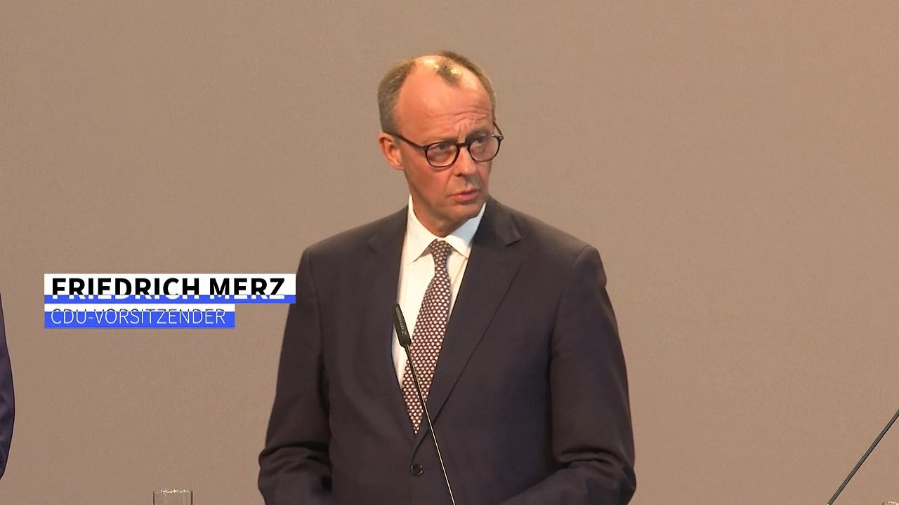 Merz: Koalitionsvertrag ist 'Aufbruchssignal' für Deutschland