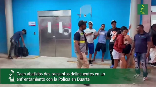 Caen abatidos dos presuntos delincuentes en un enfrentamiento con la Policía en Duarte