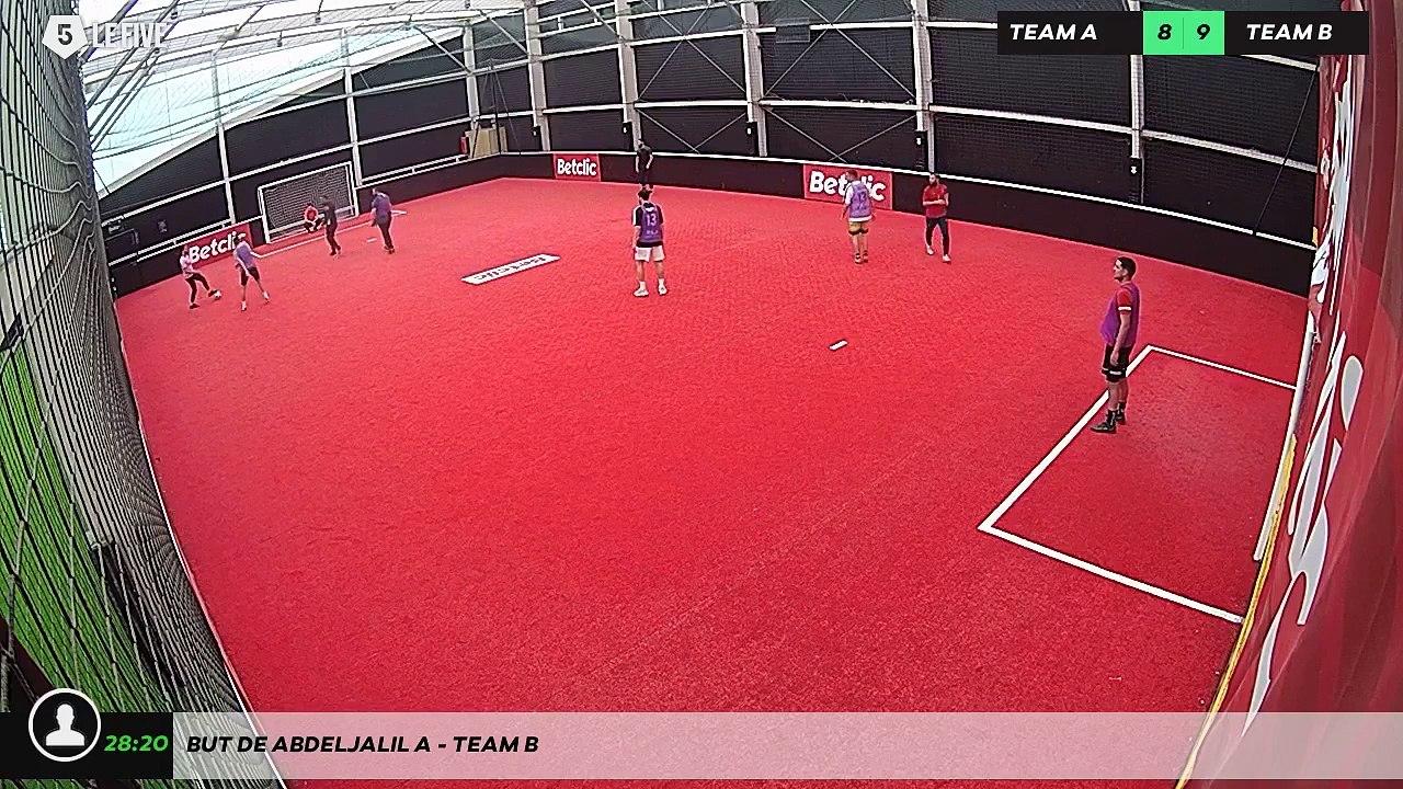 But de Abdeljalil A - Team B