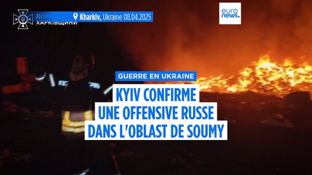 Guerre en Ukraine : des dizaines de personnes blessées dans des attaques de drones russes