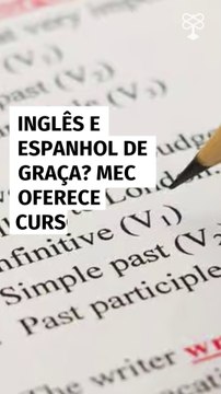 Inglês e espanhol de graça? MEC oferece cursos gratuitos com certificado