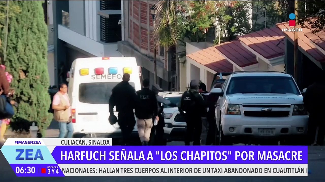 Omar García Harfuch señala a "Los Chapitos" por la masacre en Culiacán, Sinaloa