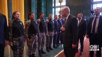 Cumhurbaşkanı Erdoğan: Emniyet birimlerimiz estirilmek istenen eşkıyalığa fırsat vermemiştir