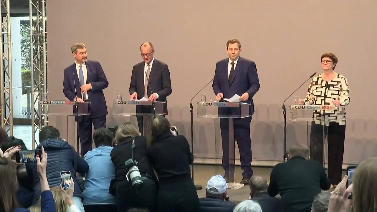 Schwarz-rotes Kabinett: Das ist bisher bekannt