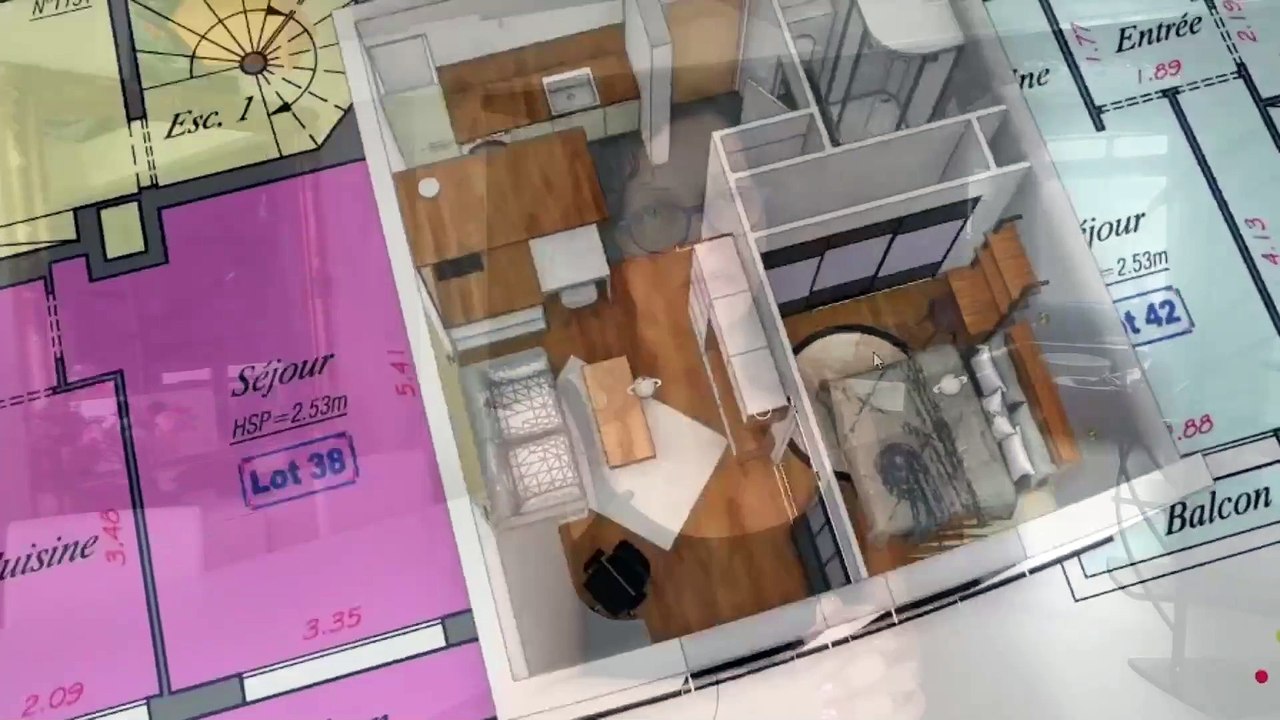 Projet 3D que préférez-vous: la vue en plan, room tour ou axonométrie?