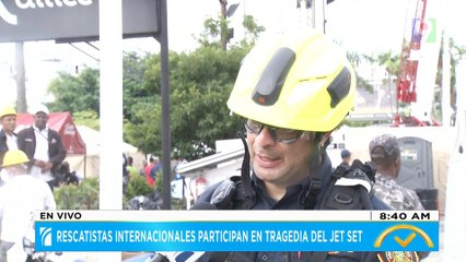 Rescatistas internacionales participan en tragedia del Jet Set| El Despertador