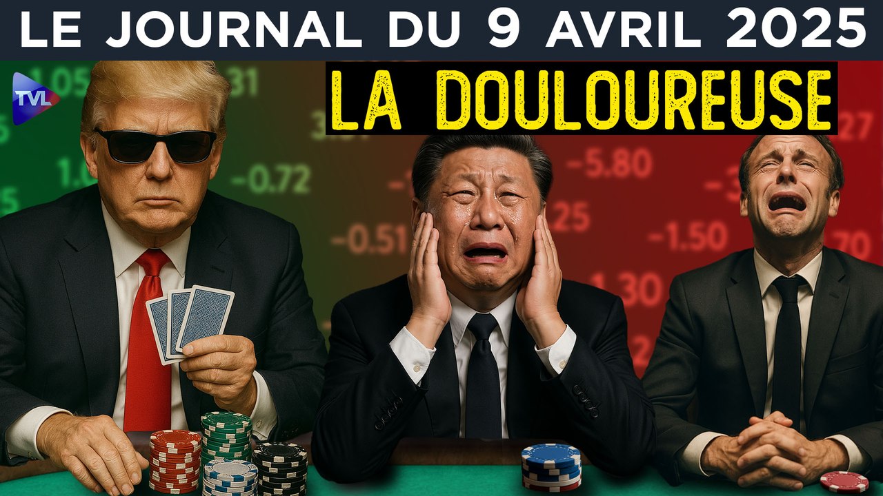 Droits de douane : Trump entre en guerre ? - JT du mercredi 9 avril 2025