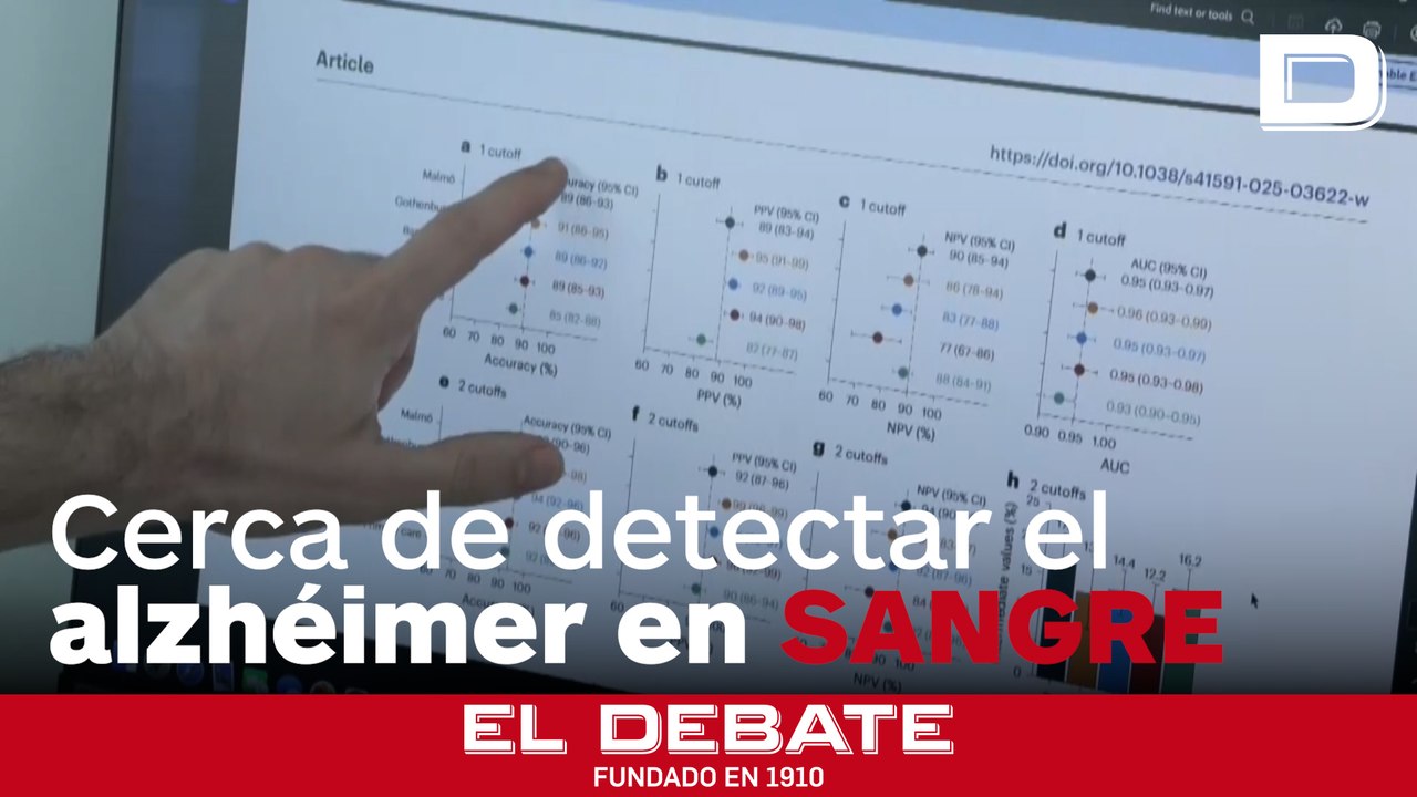 Un biomarcador en sangre muestra gran eficacia para detectar el alzhéimer en fases tempranas