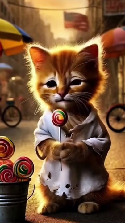 A#cat#working#hard#for#good#life