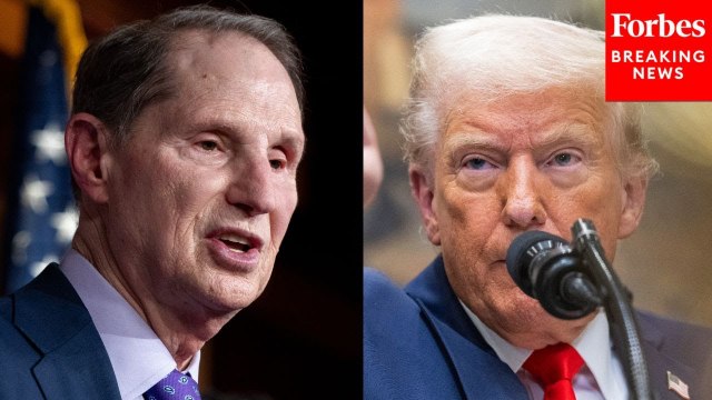 'An Economic Fireball': Ron Wyden Blasts Donald Trump Over President Trump's Tariffs