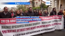 Strajk generalny w Grecji sparaliżował stolicę kraju