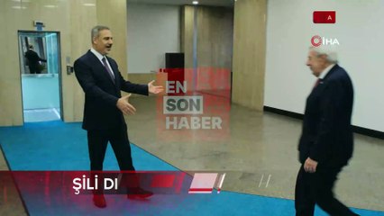 Bakan Fidan, Şili Dışişleri Bakanı Klaveren ile görüştü