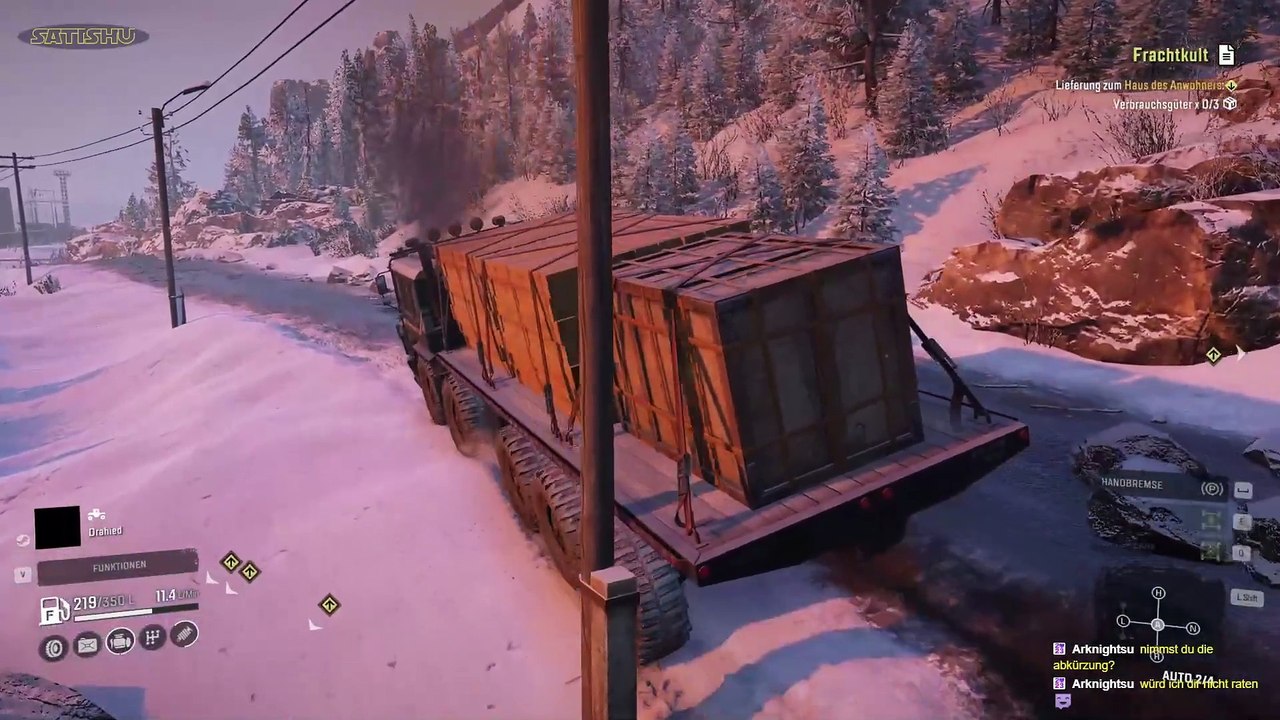 Erdrutsch auf der Schnellstraße. | SnowRunner | Ep. 7