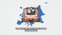 ¿Cuáles son los mejores países europeos para teletrabajar?
