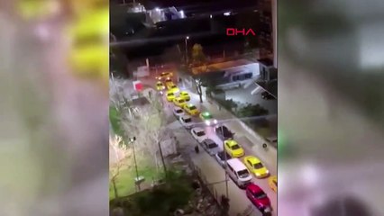 Avcılar'da taksiciler levyeyle öğrenci yurdunu bastı!