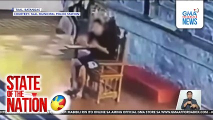 Rider na ipinasok at ipinarada ang motorsiklo sa Taal Basilica, inaresto | SONA