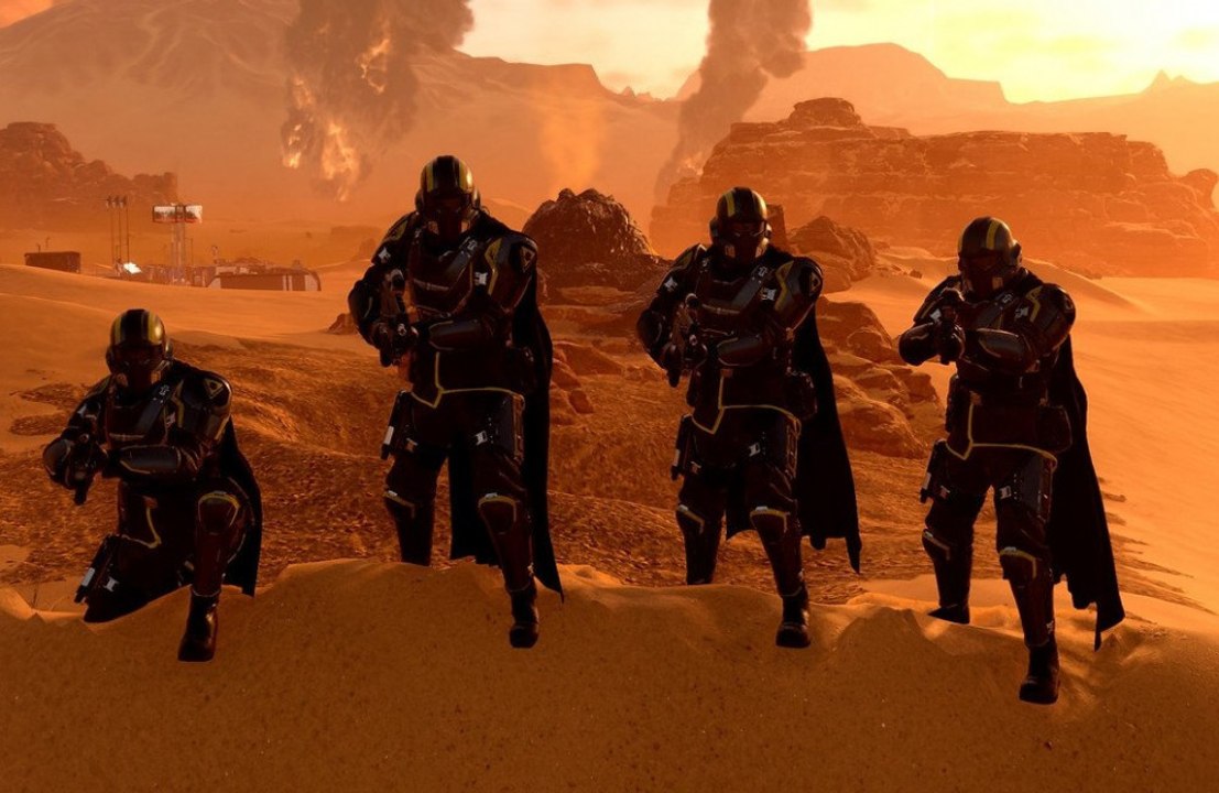 Helldivers 2 and Warhammer 40,000 crossover possible, Arrowhead boss teases