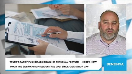 Trump's Tariff Push Drags Down His Personal Fortune — Here's How Much The Billionaire President Has Lost Since 'Liberation Day'