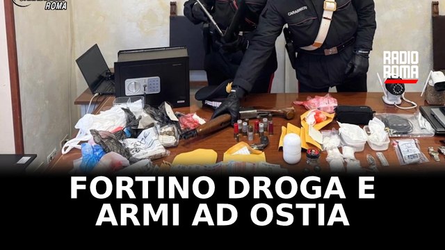 Ostia, droga e armi nel fortino di piazza Gasparri- 3 arresti