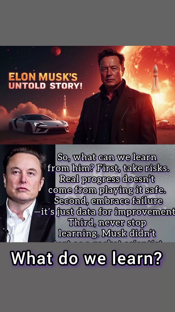 ⁣How Elon musk live
