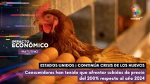 En Estados Unidos continúa la crisis de huevos