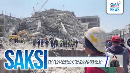 Saksi: (Part 2) Pinoy, patay sa lindol sa Myanmar; Undocumented Chinese; Nasabat na halos P14M halaga ng shabu