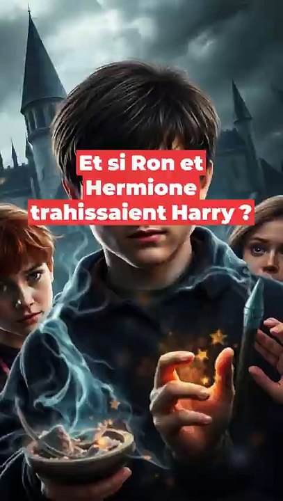 Et si Ron et Hermione avaient trahi Harry… à cause d’un sort de Voldemort ? 🧙‍♂️ Une trahison déchirante !