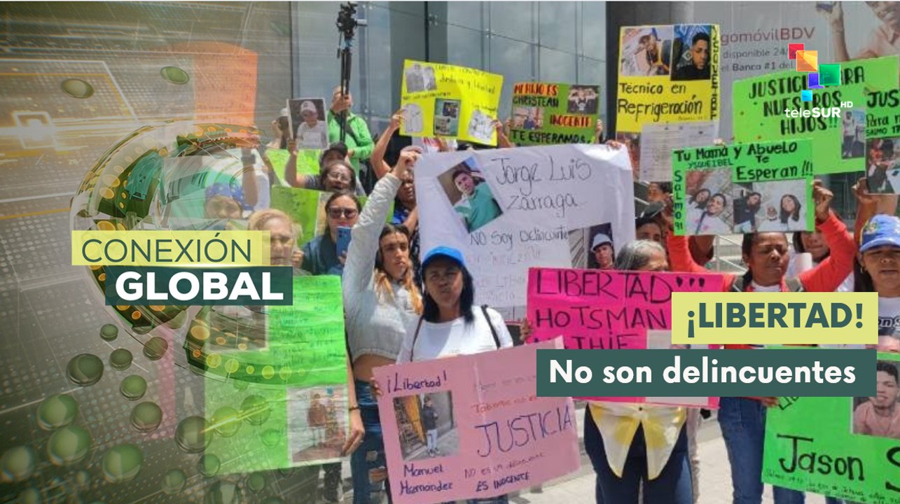 Venezolanos exigen liberación de migrantes secuestrados en el Salvador