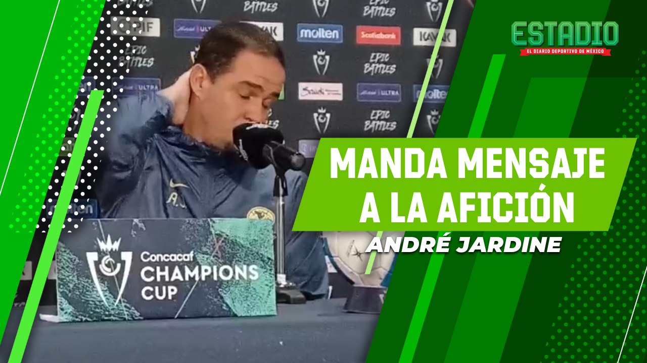 El MENSAJE de André Jardine a la AFICIÓN del América | Estadio Deportes