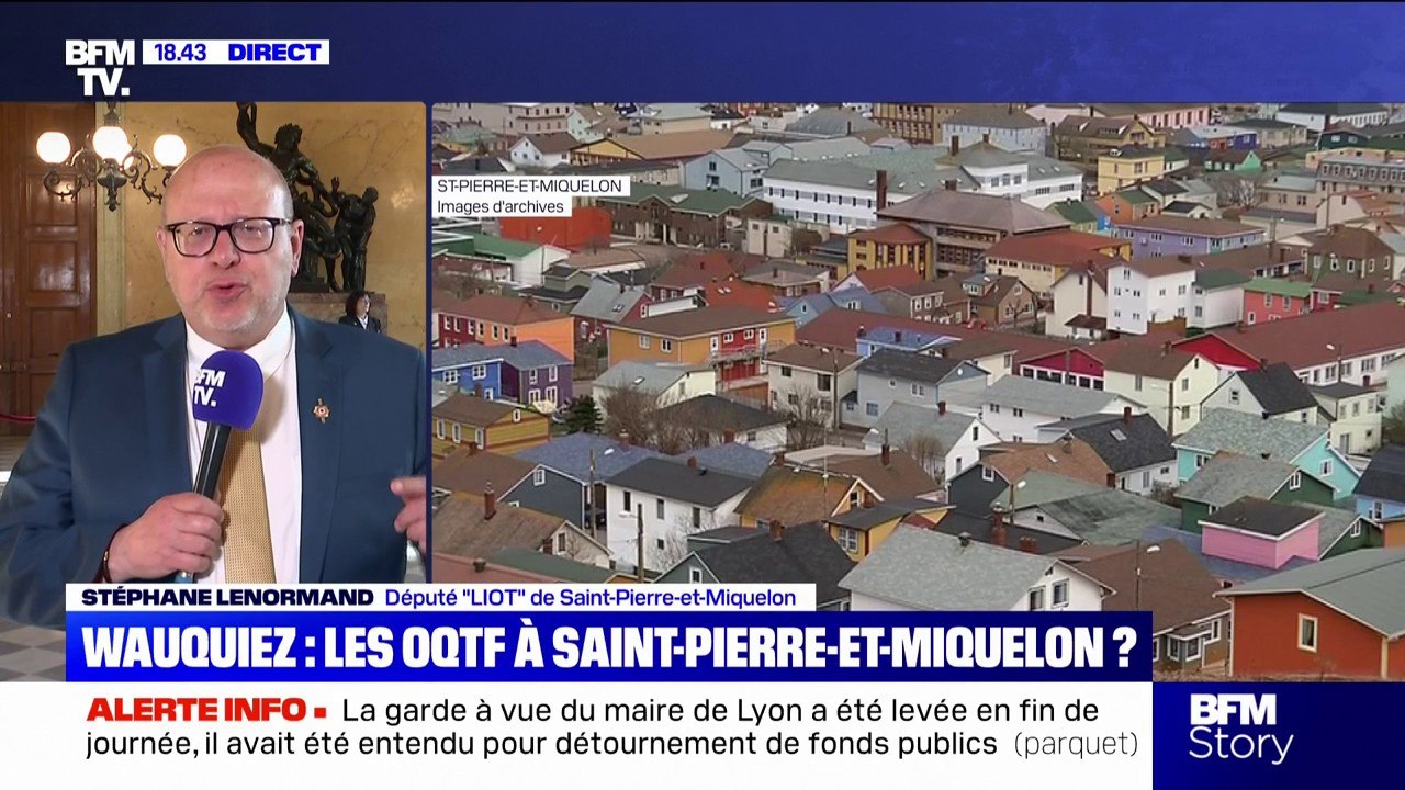 "Enfermer les OQTF à Saint-Pierre-et-Miquelon": Stéphane Lenormand (député LIOT de Saint-Pierre-et-Miquelon) estime que Laurent Wauquiez est "irrécupérable"