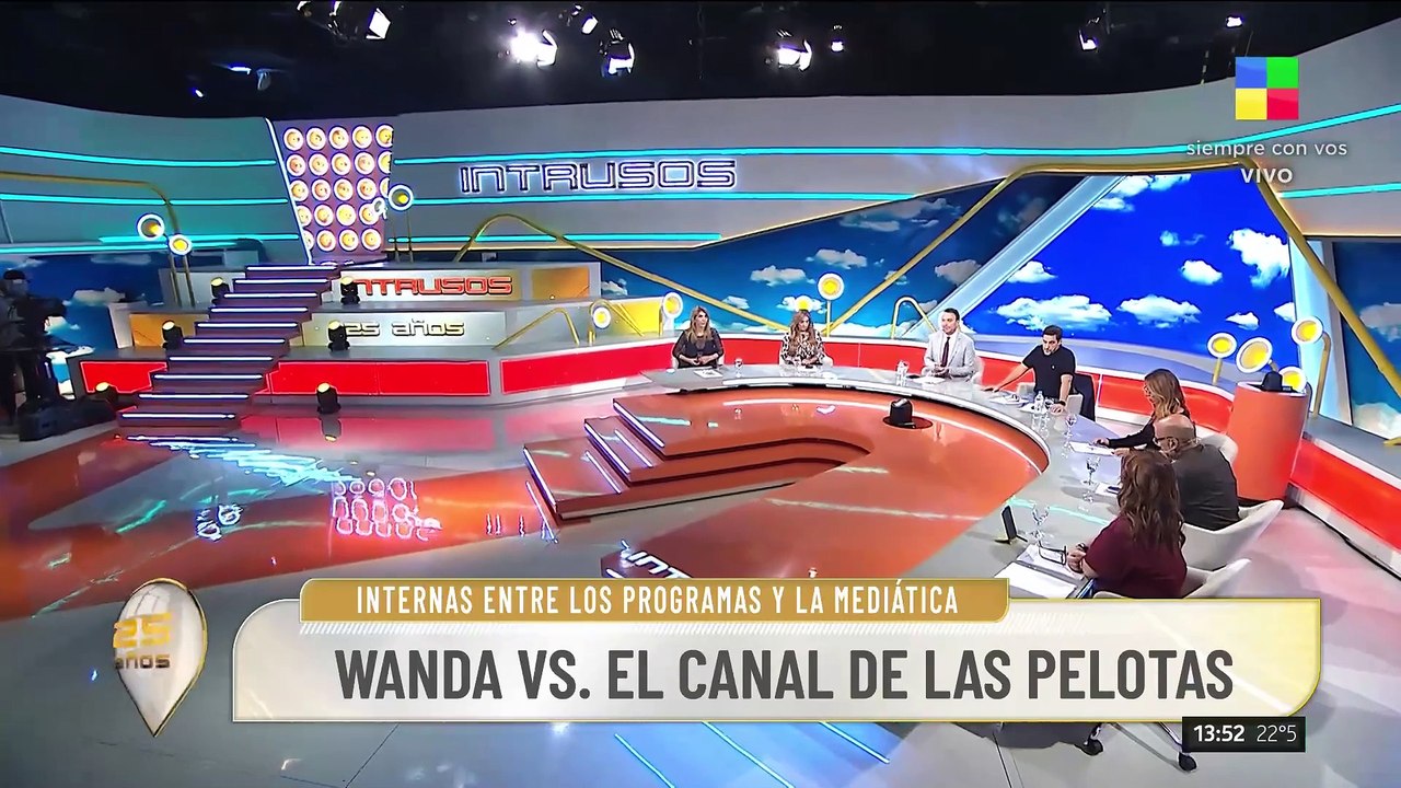 WANDA NARA VS. EL CANAL DE LAS PELOTAS: SIENTE QUE "LE SOLTARON LA MANO" 🔵📺