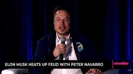 Elon Musk Heats Up Feud with Peter Navarro