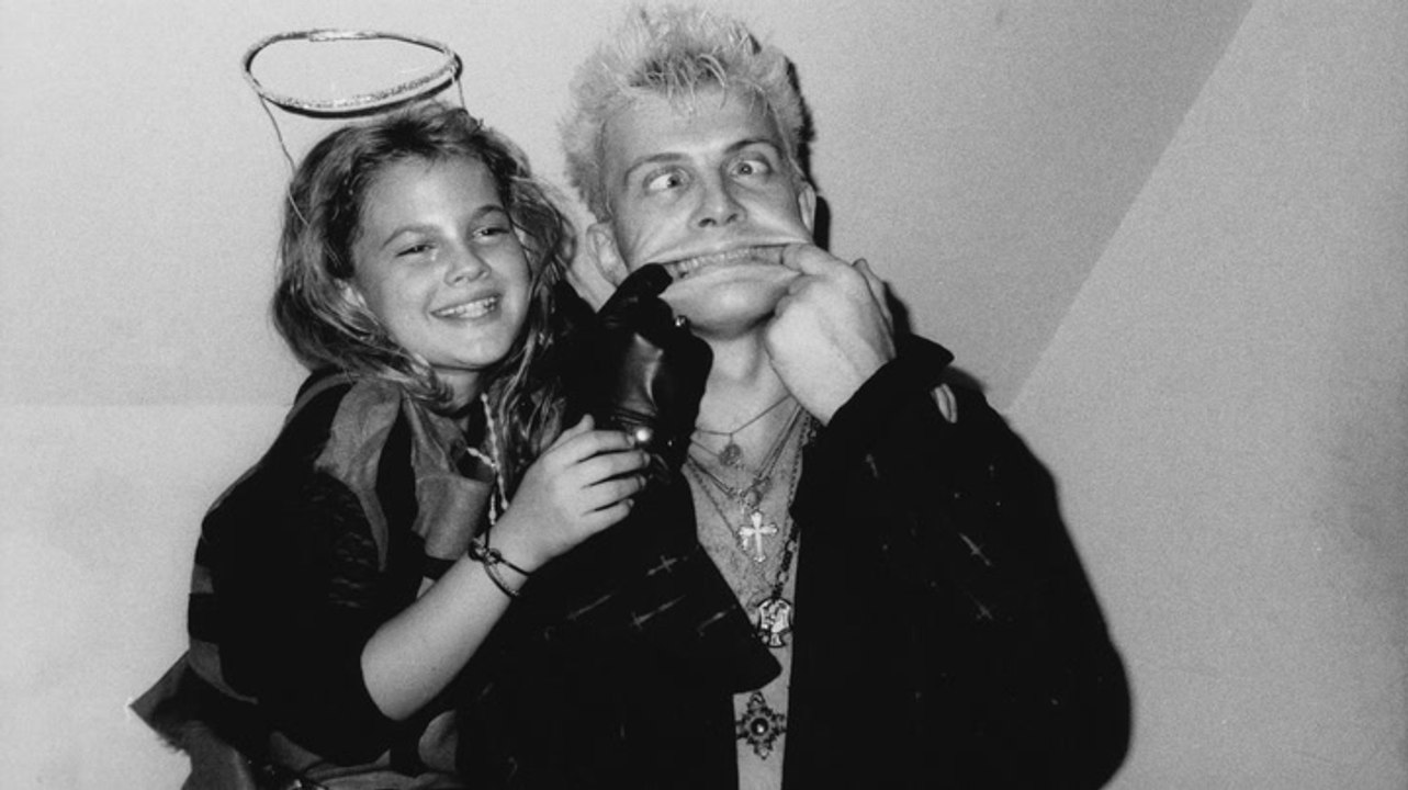 Drew Barrymore and Billy Idol reminisce over their 'old club days' in the '80s
