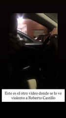 Roberto Castillo y su violenta pelea al volante con su ex pareja y otro conductor