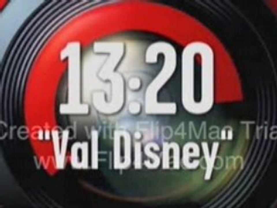 13:15 le Samedi : "Val Disney"