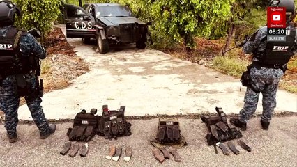 Aseguran camioneta blindada durante operativo en Frontera Comalapa