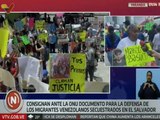 Familias alzan su voz y exigen la liberación de migrantes secuestrados injustamente en El Salvador