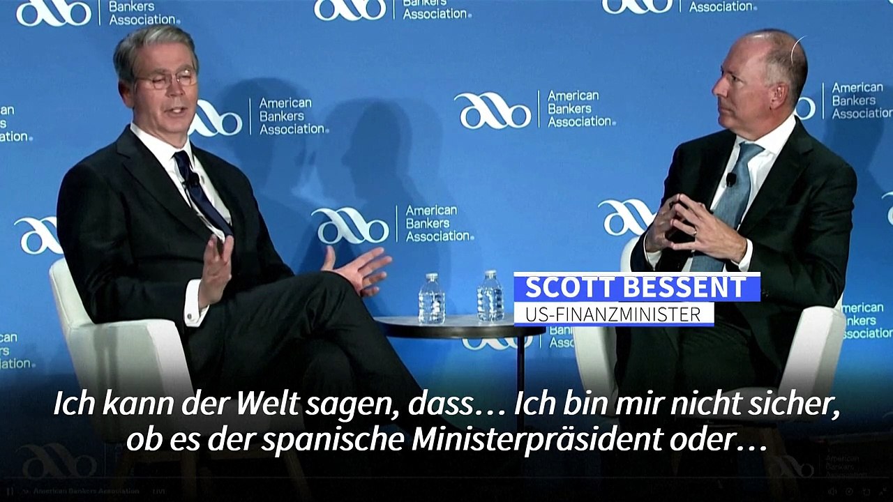 Zollstreit: US-Finanzminister warnt Europäer vor Annäherung an China