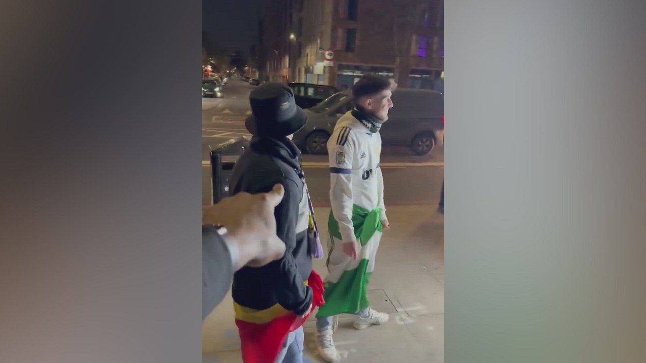 Humillan a aficionados del Madrid en Londres tras el 3-0 y el madridismo ya lo usa como gasolina